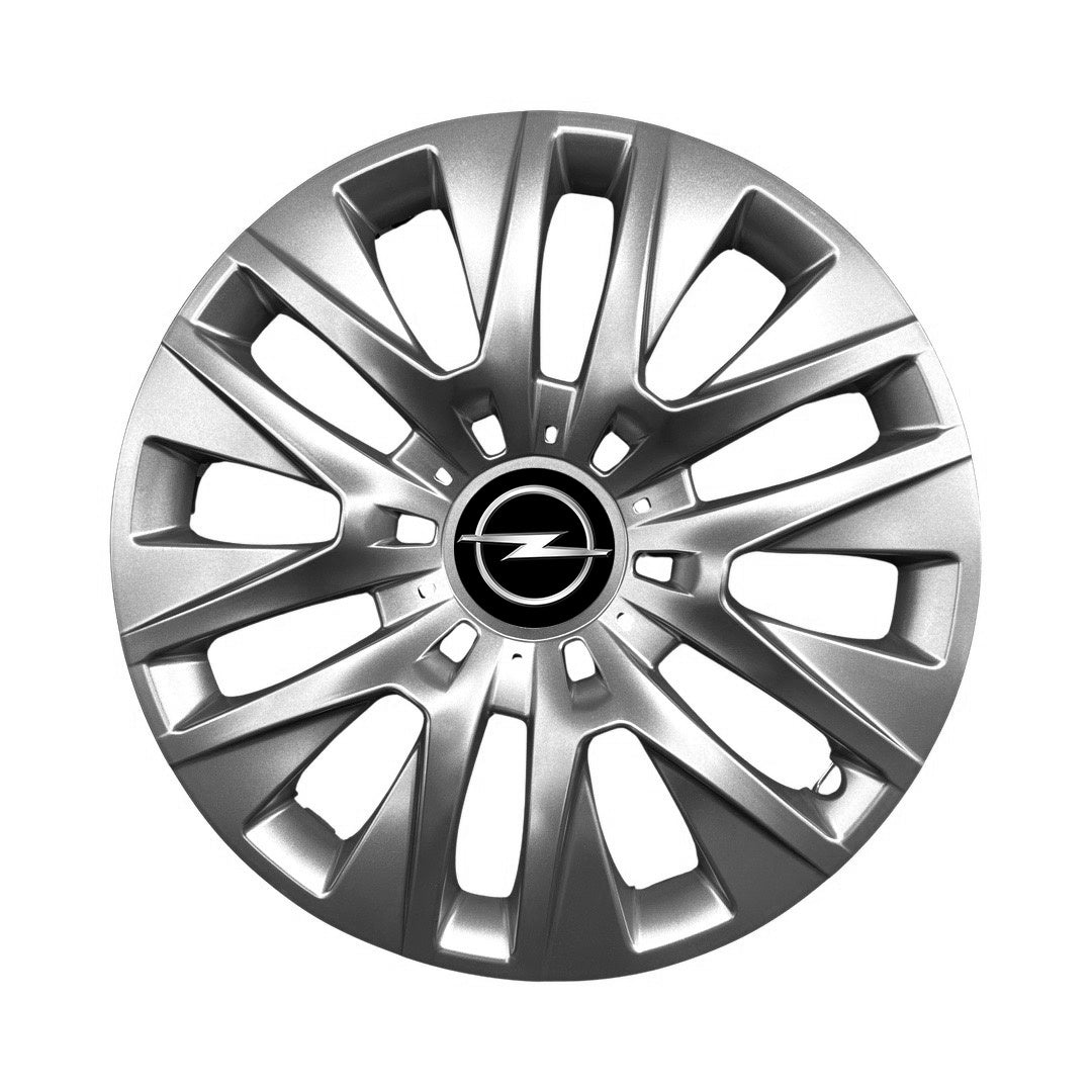Set 4 capace roti potrivite jantelor de 16 inch (R16) compatibile gama OPEL model - 429 - imagine 4